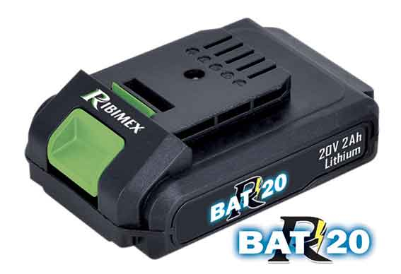 BATTERIA TAGLIABORDI RIBIMEX RBAT20 20V  2Ah