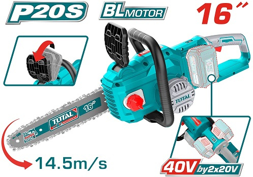 TOTAL TGSLI40168 MOTOSEGA BATTERIA 40V 40cm - SOLO
