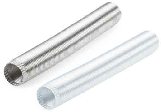 TUBO FLESS.ALLUM.BIANCO   8  ESTENS. DA 1 A 3 MT