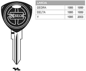 CHIAVI TRANSPONDER S/CHIP-C/TAPPO GT18RTE