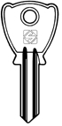 CHIAVI BETA BE1   P5DX  OTTONE