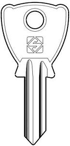 CHIAVI BETA BE201   4SX  OTTONE