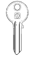 CHIAVI ABUS AB25R  OTTONE