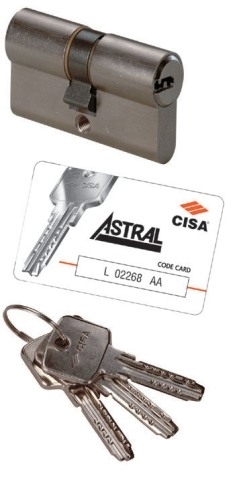 CILINDRO ASTRAL CISA 0A310.11 MM.71 28-43 OT.N