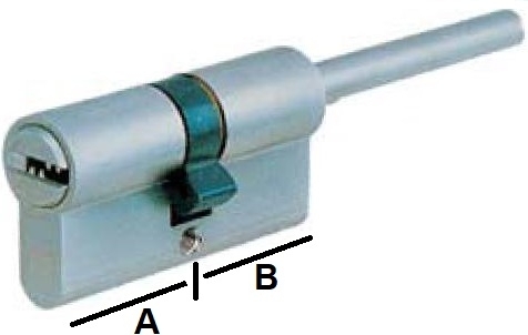 CILINDRO POTENT S4000  4020.3030 MM.60   CHIAVE+GAMBO