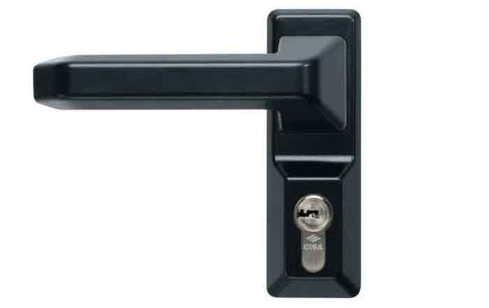 MANIGLIA LEVA E CILINDRO X ALPHA CISA 07A78.38