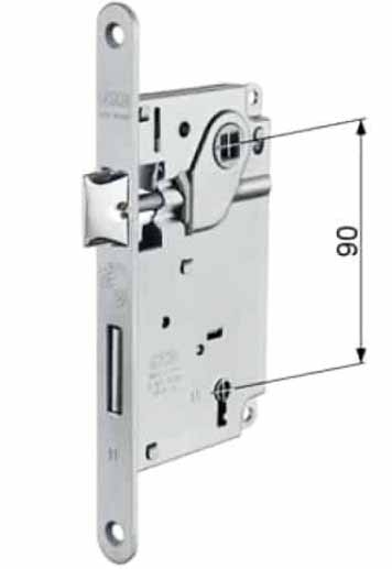 SERRATURA PATENT AGB B01002 F18 CENTRO CHIAVE 50 CR.O.