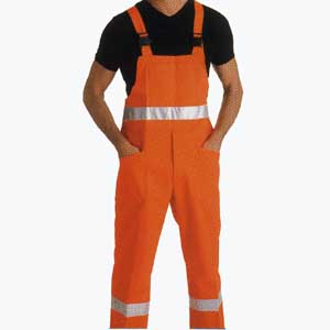 SALOPETTE ALTA VISIBILITA' ARANCIO  8435-XL