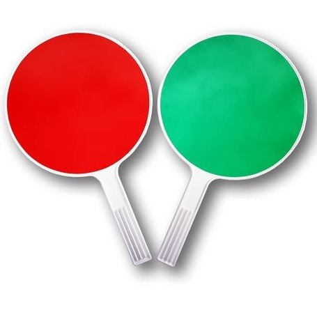 PALETTA TRAFFICO ALTERNATO ROSSO/VERDE D/CM.30