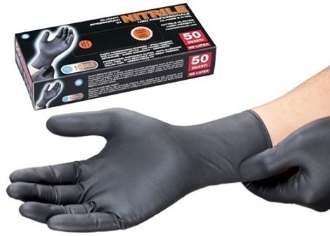 PG 506.12 GUANTI NITRILE SPESS. P/LUNGO PZ.50  XL
