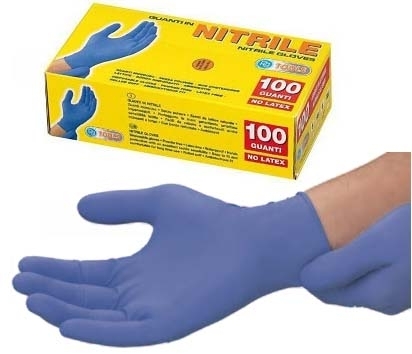 PG 506.19 GUANTI NITRILE SENZA POLVERE PZ.100  S