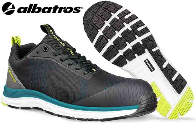 SCARPE ALBATROS AER55 IMPULSE BLK/BLUE S1P 647500-40