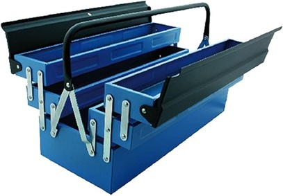 CASSETTA P/UTENSILI 5 SCOMPARTI CM 45X21X20H