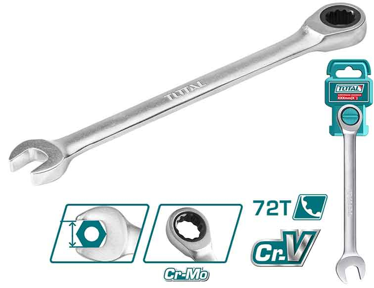 TOTAL TCSPAR241 CHIAVE COMBIN. CRICC. 24 mm