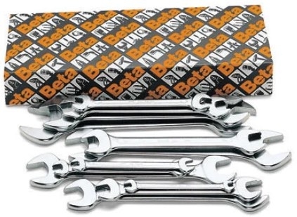 BETA 55/S8 CHIAVI FISSE DOPPIE SR/PZ.8  6X7-20X22