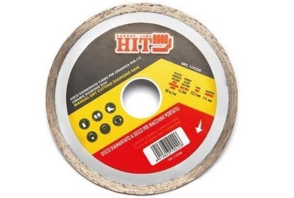 DISCO DIAMANT. X CERAMICA D.115 CORONA CONTINUA