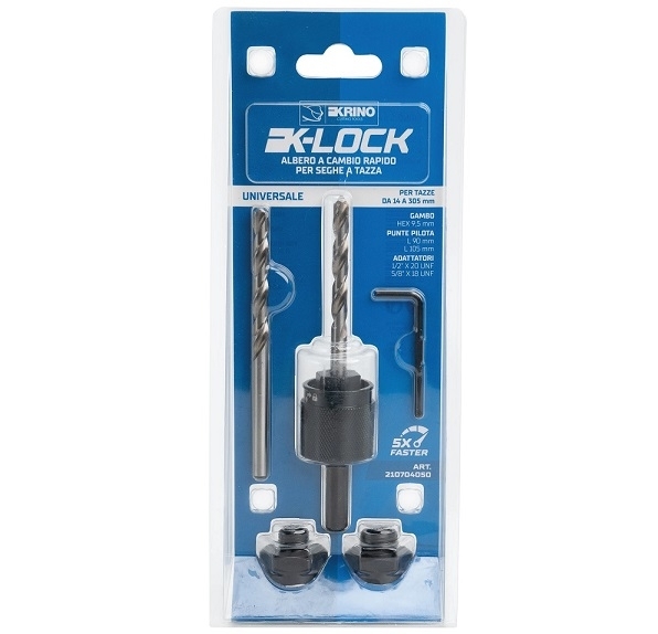 KIT ALBERO UNIV. X SEGHE TAZZA K-LOCK