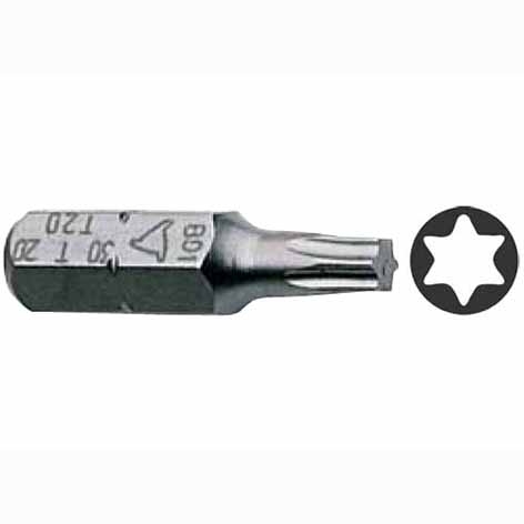 INSERTI 1/4 TORX   T6 MM.25