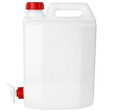 TANICA PLASTICA C/RUBIN. LT.20