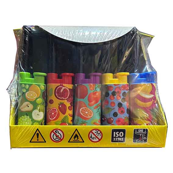 ACCENDIGAS MINI ATOMIC 97106 PZ.25 FRUIT