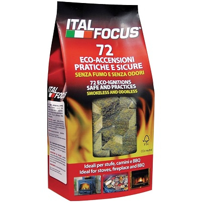 ACCENDIFUOCO ECOLOGICO 72 CUBI   SC/SACC.6