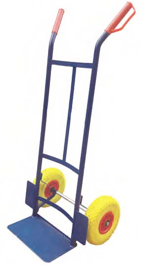 CARRELLO RUOTE PNEUM. BLU  PORTATA 200 KG