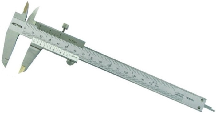 METRICA 10074 CALIBRO MONOBLOCCO PRECIS. 0-150