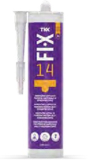 TKK FIX14 COLLA MAT.POROSI BIANCO cartuccia 300ml