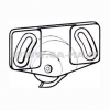 CARRELLO INFERIORE X ANTE SCORREV. MARRONE