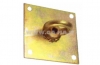Piastra con anello saldato