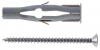 Tasselli fischer FU-V  nylon con vite