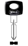 Chiavi con testa plastica per auto e moto SILCA