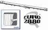 Profilo EURO 2880 assemblato a strappo