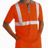Polo alta visibilità ARANCIO maniche corte
