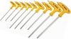 Chiavi a T maschio TORX con impugnatura in serie TOPEX