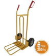 CARRELLO C/PALA RIBALT. RUOTE ANTIFOR. 250KG D25